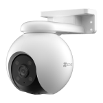 Camera supraveghere IP WI-FI Pan&amp;Tilt, 3K, lentila 4mm, Audio bidirectional, IR 30m, Lumina alba 20m, SDcard, Color 24/7 - EZVIZ H8 Pro 3K SafetyGuard Surveillance