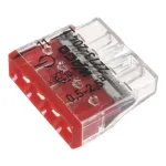 Conector compact de imbinare, 4 fire, max. 2.5 mmÂ² (100 buc.) - WAGO 2273-204 SafetyGuard Surveillance