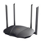 Router Wi-Fi 6, DualBand 2.4Ghz/5GHz, 574+2402Mbps, 4x6dBi, 3 porturi Gigabit - Tenda TND-TX12 SafetyGuard Surveillance