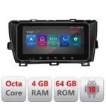 Navigatie Toyota Prius 2009-2014 I-TY39 4+64 ecran 10.33" Android Waze USB Navigatie Internet Youtube Radio CarStore Technology