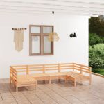 Set mobilier de grădină, 6 piese, lemn masiv de pin GartenMobel Dekor