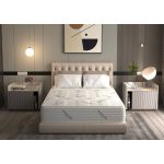 Saltea cu arcuri Pocket HypoallergenicMed® Safe Relax HoReCa 140x190, înălțime 25 cm, ortopedică, husă tratament antialergic, fermitate mediu-tare Relax KipRoom