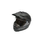Casca motocross integrala negru mat cu viziera transparenta si ochelari de soare, marimea L Lion Cod: DISTM86 Automotive TrustedCars