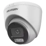 Camera analog Dual Light 2MP, lentila 2.8mm, IR 40m, Lumina Alba 40m,  Microfon IP67 - HIKVISION DS-2CE72DF0T-LFS-2.8mm SafetyGuard Surveillance
