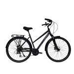 Bicicleta Trekking Kreidler - 28 Inch, M, Negru Ultimate FactoryBikes