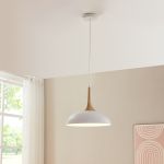 Hängeleuchte Blairgowrie Metall Weiß/Messingfarben [lux.pro] HausGarden Leisure