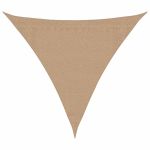 Pânză parasolar, gri taupe, 3,6x3,6x3,6 m, HDPE, 160 g/m² GartenMobel Dekor