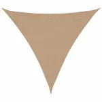Pânză parasolar, gri taupe, 3,6x3,6x3,6 m, HDPE, 160 g/m² GartenMobel Dekor