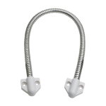 Set legatura flexibila din inox, capete din plastic vopsit alb,  400 x 6 mm, CSL-400-2 SafetyGuard Surveillance
