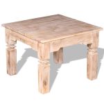 Măsuță de cafea din lemn de acacia, 60 x 60 x 45 cm GartenMobel Dekor