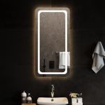 Oglinda de baie cu LED, 50x100 cm GartenMobel Dekor