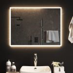 Oglindă de baie cu LED, 60x80 cm GartenMobel Dekor