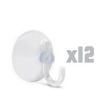 Set agatatoare pe perete, cu ventuza – 12 buc/blister Best CarHome