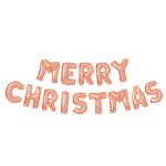 Balon de Crăciun "Merry Christmas” - auriu rosé Best CarHome