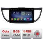 Navigatie Honda CRV 2012-2016 F-469 Octa Core cu Android Radio Bluetooth Internet GPS WIFI DSP 8+128GB 4G CarStore Technology