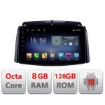 Navigatie Renault Koleos 2009-2016 F-koleos Octa Core cu Android Radio Bluetooth Internet GPS WIFI DSP 8+128GB 4G CarStore Technology