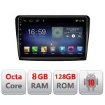 Navigatie Skoda Superb 2 F-Superb2 Octa Core cu Android Radio Bluetooth Internet GPS WIFI DSP 8+128GB 4G CarStore Technology