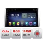 Navigatie Toyota Rav4 2018- F-RAV4 Octa Core cu Android Radio Bluetooth Internet GPS WIFI DSP 8+128GB 4G CarStore Technology