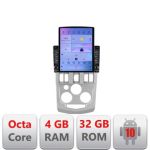 Navigatie Dacia Logan 1 2003-2010 G-logan ecran tip TESLA 9.7" cu Android Radio Bluetooth Internet GPS WIFI 4+32GB DSP CarStore Technology