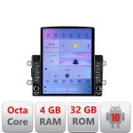 Navigatie Dacia dupa 2012 G-Dacia ecran tip TESLA 9.7" cu Android Radio Bluetooth Internet GPS WIFI 4+32GB DSP 4G Octa CarStore Technology
