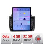 Navigatie Ford Fiesta G-256 ecran tip TESLA 9.7" cu Android Radio Bluetooth Internet GPS WIFI 4+32GB DSP 4G Octa Core CarStore Technology
