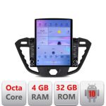 Navigatie Ford Transit G-845 ecran tip TESLA 9.7" cu Android Radio Bluetooth Internet GPS WIFI 4+32GB DSP 4G Octa Core CarStore Technology