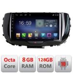Navigatie Kia Soul 2020- F-soul Octa Core cu Android Radio Bluetooth Internet GPS WIFI DSP 8+128GB 4G CarStore Technology