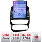 Navigatie Renault Clio 4 V2 H-468 ecran tip TESLA 9.7" cu Android Radio Bluetooth Internet GPS WIFI 4+32GB DSP 4G Octa CarStore Technology
