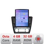 Navigatie Skoda Yeti 2009-2014 G-YETI ecran tip TESLA 9.7" cu Android Radio Bluetooth Internet GPS WIFI 4+32GB DSP 4G CarStore Technology