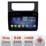 Navigatie VW Touran 2010-2016 F-touran3 Octa Core cu Android Radio Bluetooth Internet GPS WIFI DSP 8+128GB 4G CarStore Technology
