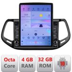 Navigatie JEEP COMPASS 2017 Manual H-732 ecran tip TESLA 9.7" cu Android Radio Bluetooth Internet GPS WIFI 4+32GB DSP CarStore Technology
