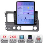 Navigatie Honda Civic 2005-2011 K-044 ecran tip TESLA 9.7" cu Android Radio Bluetooth Internet GPS WIFI 2+32 DSP Quad CarStore Technology