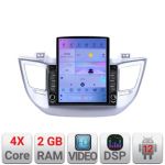 Navigatie Hyundai Tucson K-546 ecran tip TESLA 9.7" cu Android Radio Bluetooth Internet GPS WIFI 2+32 DSP Quad Core CarStore Technology