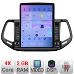 Navigatie JEEP COMPASS 2017 Manual K-732 ecran tip TESLA 9.7" cu Android Radio Bluetooth Internet GPS WIFI 2+32 DSP Qu CarStore Technology