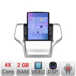 Navigatie Jeep Gran Cherokee 2011-2013 K-grche ecran tip TESLA 9.7" cu Android Radio Bluetooth Internet GPS WIFI 2+32 CarStore Technology