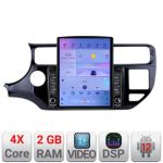 Navigatie Kia Rio K-504 ecran tip TESLA 9.7" cu Android Radio Bluetooth Internet GPS WIFI 2+32 DSP Quad Core CarStore Technology