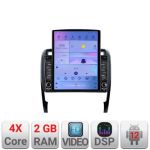 Navigatie Porsche Cayenne 2002-2011 K-443 ecran tip TESLA 9.7" cu Android Radio Bluetooth Internet GPS WIFI 2+32 DSP Q CarStore Technology