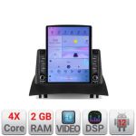 Navigatie Renault Megane 2 K-098 ecran tip TESLA 9.7" cu Android Radio Bluetooth Internet GPS WIFI 2+32 DSP Quad Core CarStore Technology