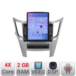 Navigatie Subaru Legacy 2010-2015 K-458 ecran tip TESLA 9.7" cu Android Radio Bluetooth Internet GPS WIFI 2+32 DSP Qua CarStore Technology