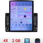 Navigatie universala 2din-2 ecran tip TESLA 9.7" cu Android Radio Bluetooth Internet GPS WIFI 2+32 DSP Quad C CarStore Technology