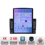 Navigatie Fiat Tipo 2020- Android radio gps internet quad core 2+32 ecran vertical 9.7" Kit-tipo2022+EDT-E708 CarStore Technology