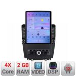 Navigatie Ford Mustang 2009-2014 ecran tip TESLA 9.7" cu Android Radio Bluetooth Internet GPS WIFI 2+32 DSP Quad Core CarStore Technology