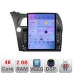 Navigatie Honda Civic Hatchback 2006-2012 K-hatchback ecran tip TESLA 9.7" cu Android Radio Bluetooth Internet GPS WIF CarStore Technology