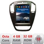 Navigatie tip Tesla Opel Insignia 2009-2013 radio gps internet 8Core 4G carplay android auto 4+32 kit-tesla-114+EDT-E4 CarStore Technology