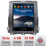 Navigatie tip Tesla Toyota Prado J120 low radio gps internet 8Core 4G carplay android auto 4+32 kit-tesla-456-low+EDT- CarStore Technology