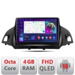 Navigatie Ford Kuga 2013-2017 B-362 Android Ecran QLED octa core 4+64 carplay android auto KIT-362+EDT-E309V3 CarStore Technology