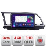 Navigatie HHyundai Elantra 2015-2018 B-581 Android Ecran QLED octa core 4+64 carplay android auto KIT-581+EDT-E309V3 CarStore Technology