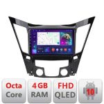 Navigatie HHyundai Sonata 2011-2015 B-259 Android Ecran QLED octa core 4+64 carplay android auto KIT-259+EDT-E309V3 CarStore Technology