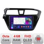 Navigatie HHyundai i20 2015-2018 B-517 Android Ecran QLED octa core 4+64 carplay android auto KIT-517+EDT-E309V3 CarStore Technology