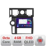 Navigatie Hummer H2 2002-2008 Android Ecran QLED octa core 4+64 carplay android auto kit-hummer2+EDT-E309V3 CarStore Technology